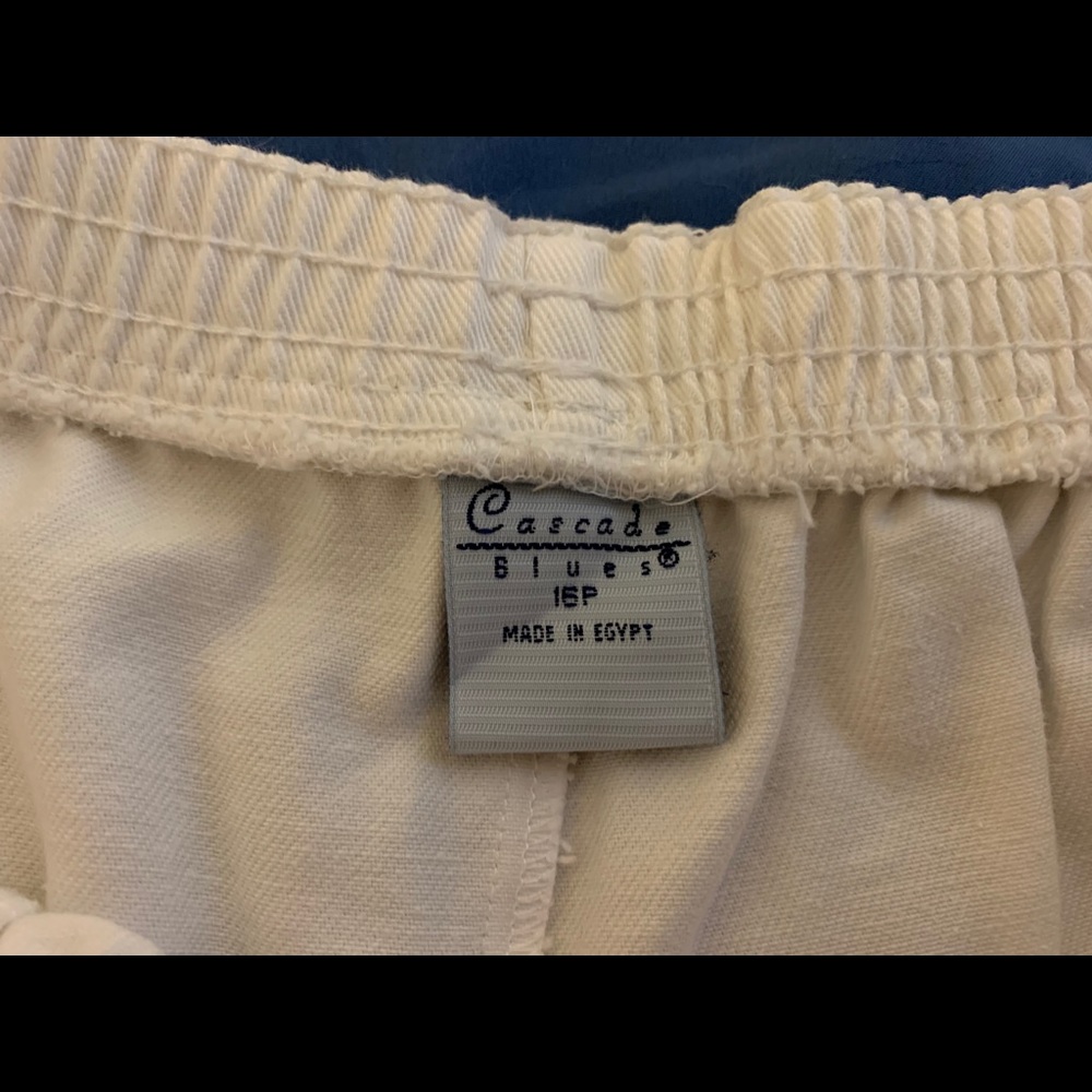 White pants